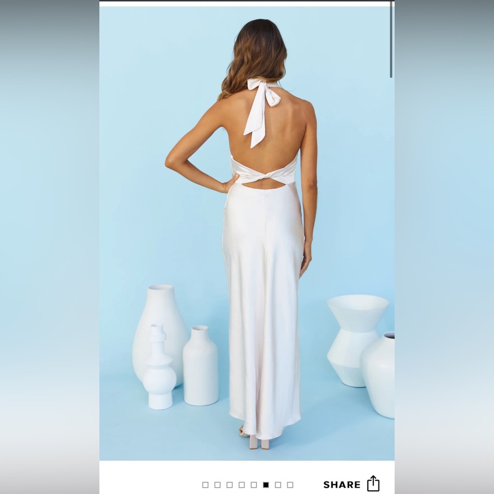 hello molly champagne dress - Picture 2 of 3